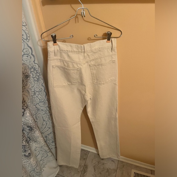 G. Label by Goop Janay Straight Leg High Rise Jeans in Natural - Picture 8 of 9